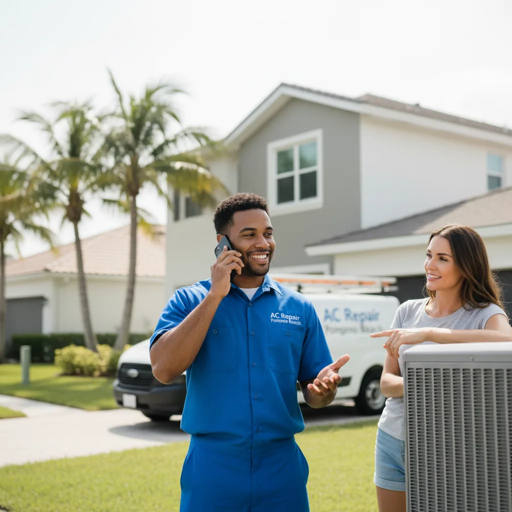 AC Repair Pompano Beach customer support in Touchet
